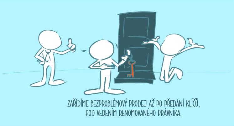 7. Zařídíme bezproblémový prodej až po předání klíčů, pod vedením renomovaného právníka.